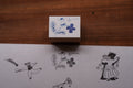 Flower walks Stamp 印章