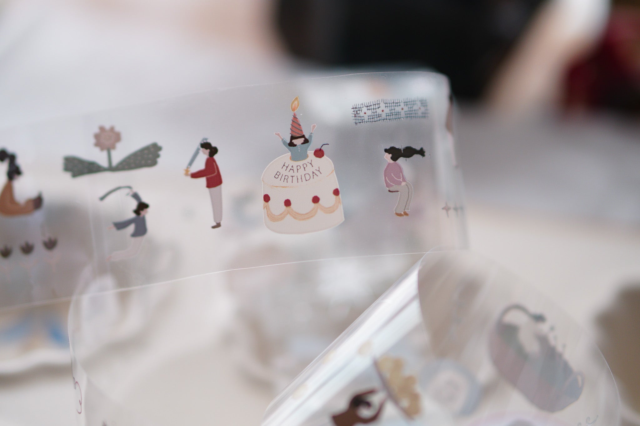 Daydream Glossy PET with Matt Silver Foil 少女詩集 亮面PET膠帶 燙霧銀