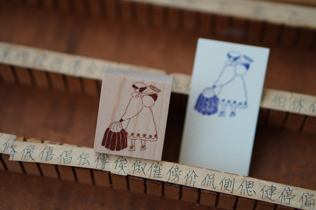 Squeezing Cream Stamp 印章