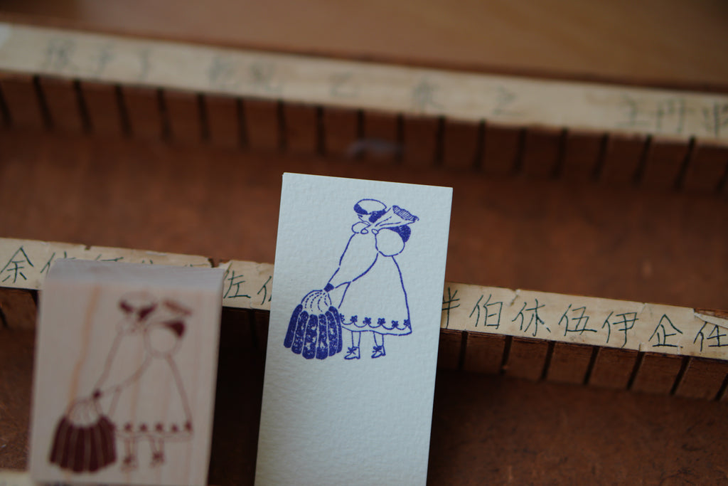 Squeezing Cream Stamp 印章