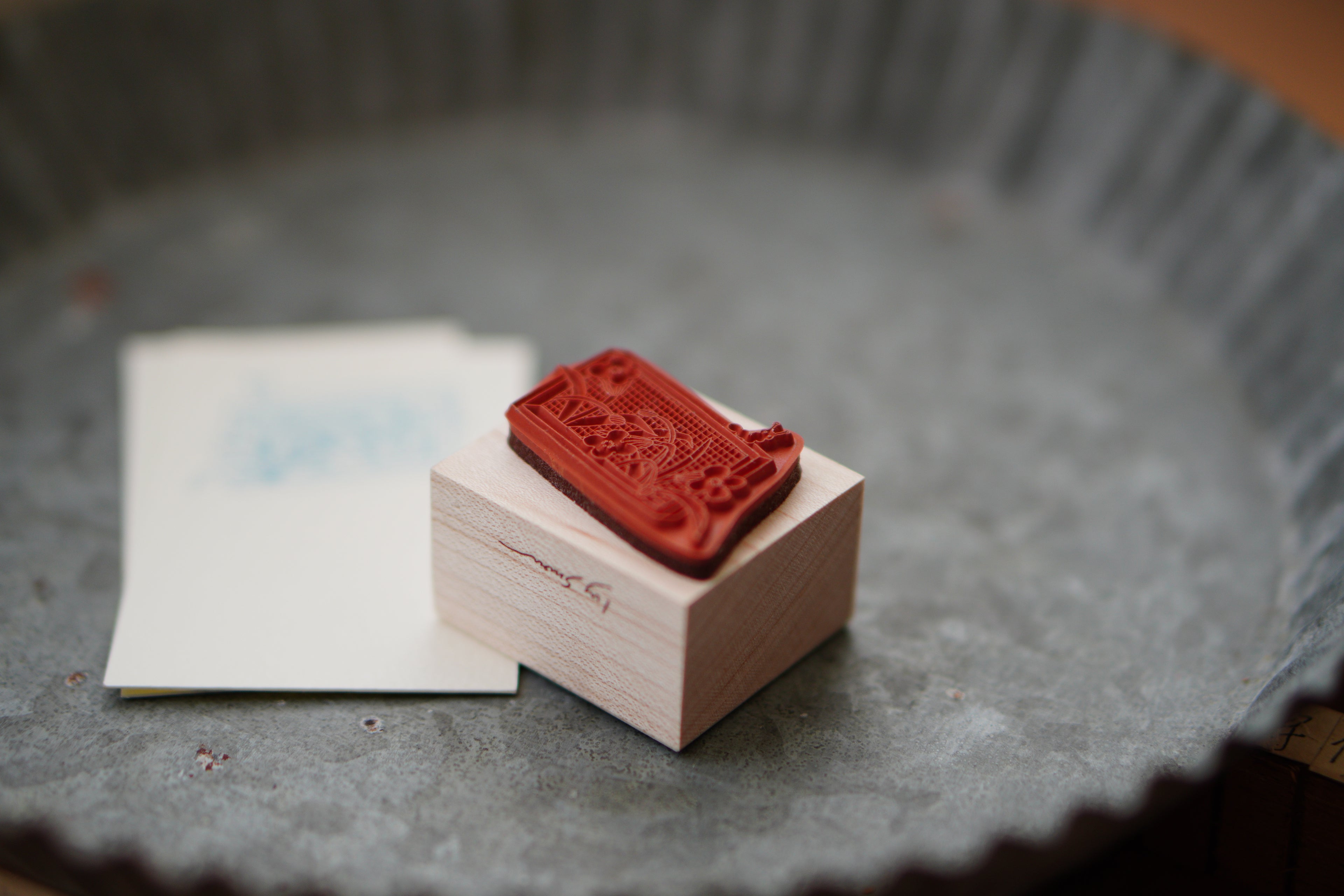 The Garden Grid Stamp 印章