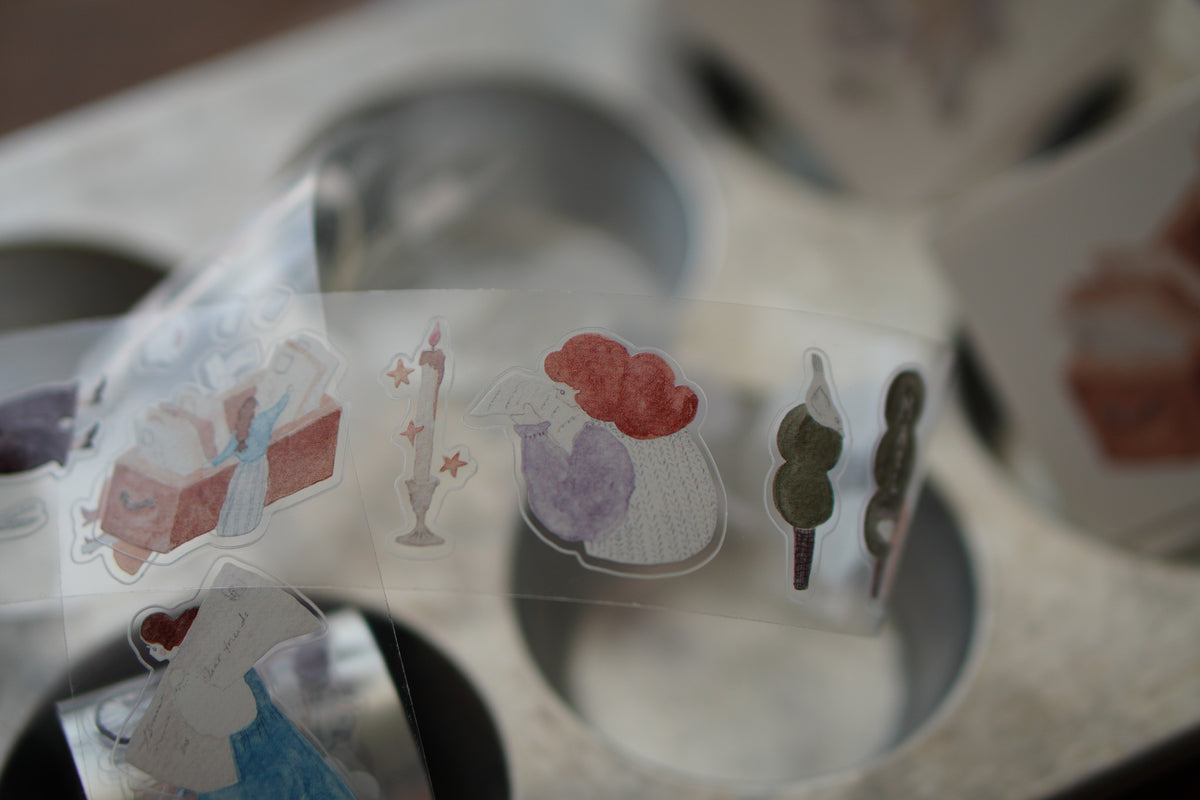 Mail & Letter PET tape with Kiss-cut 亮面ＰＥＴ割型