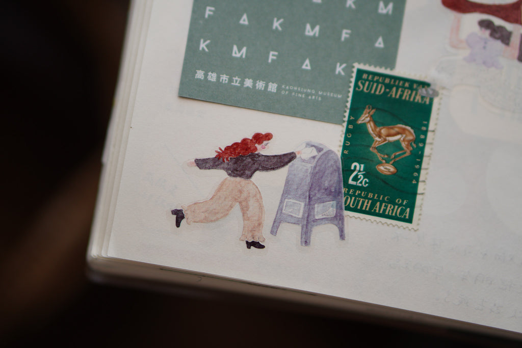 Mail & Letter PET tape with Kiss-cut 亮面ＰＥＴ割型