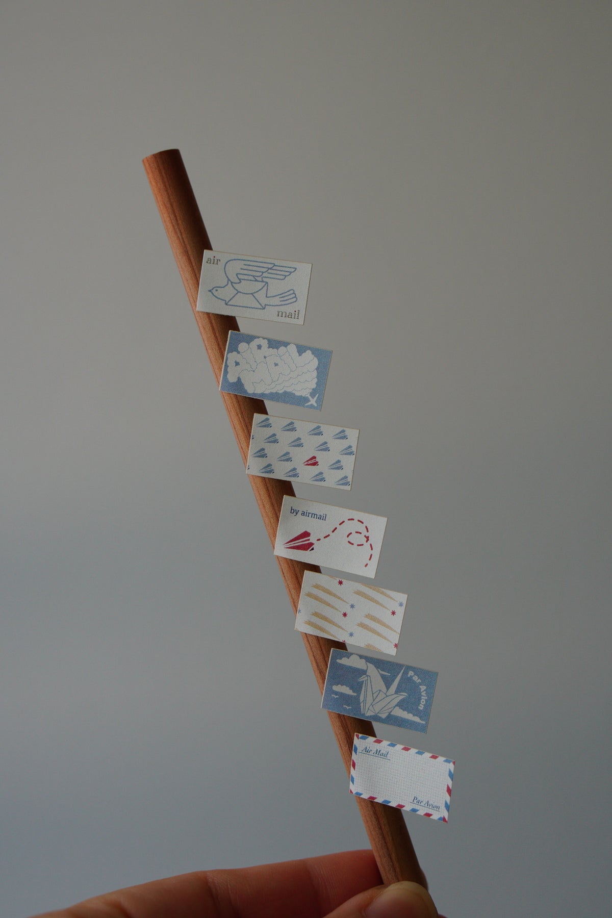 Airmail Label Sticker Sheet 標籤貼紙