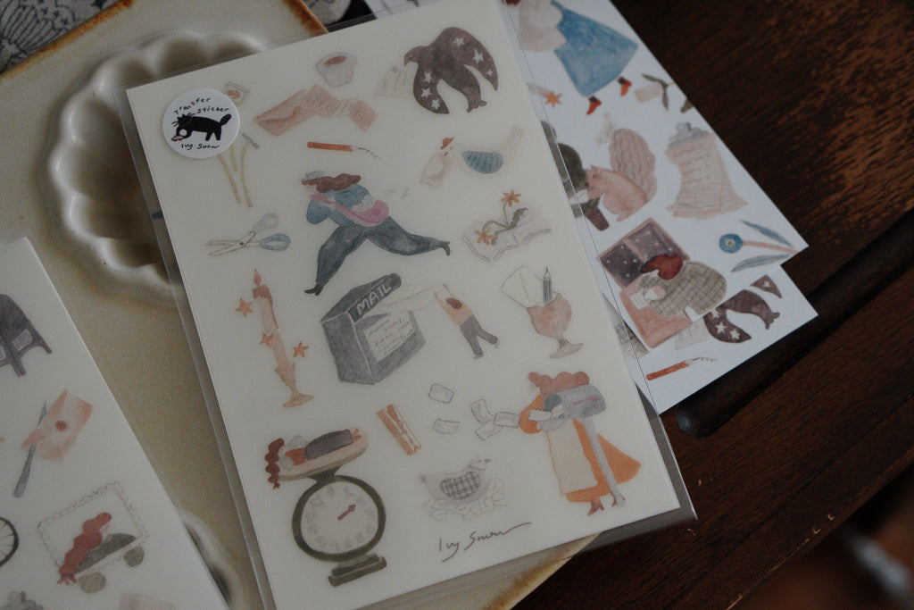 Mail & Letter Transfer Sticker A 轉印貼
