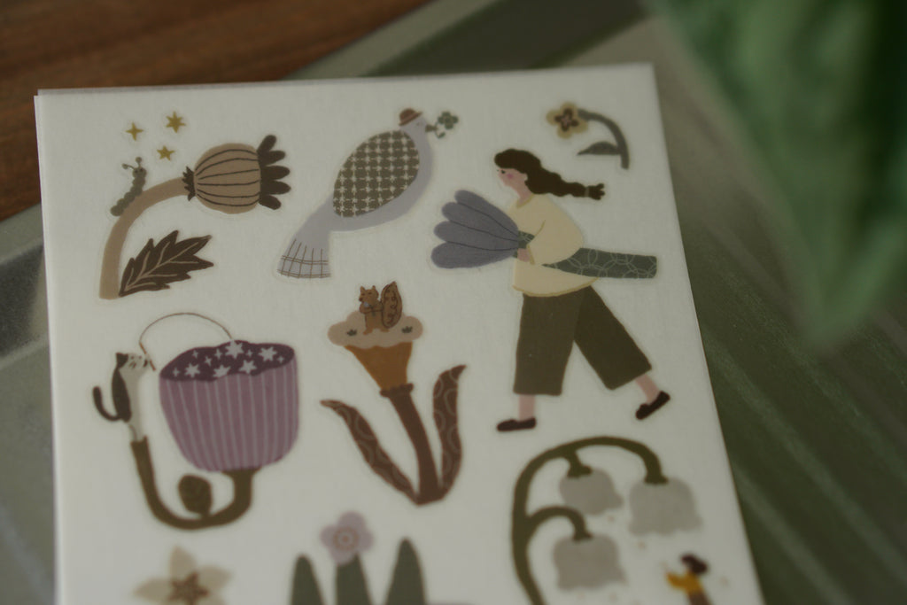 Dancing in the Forest Transfer Sticker 轉印貼