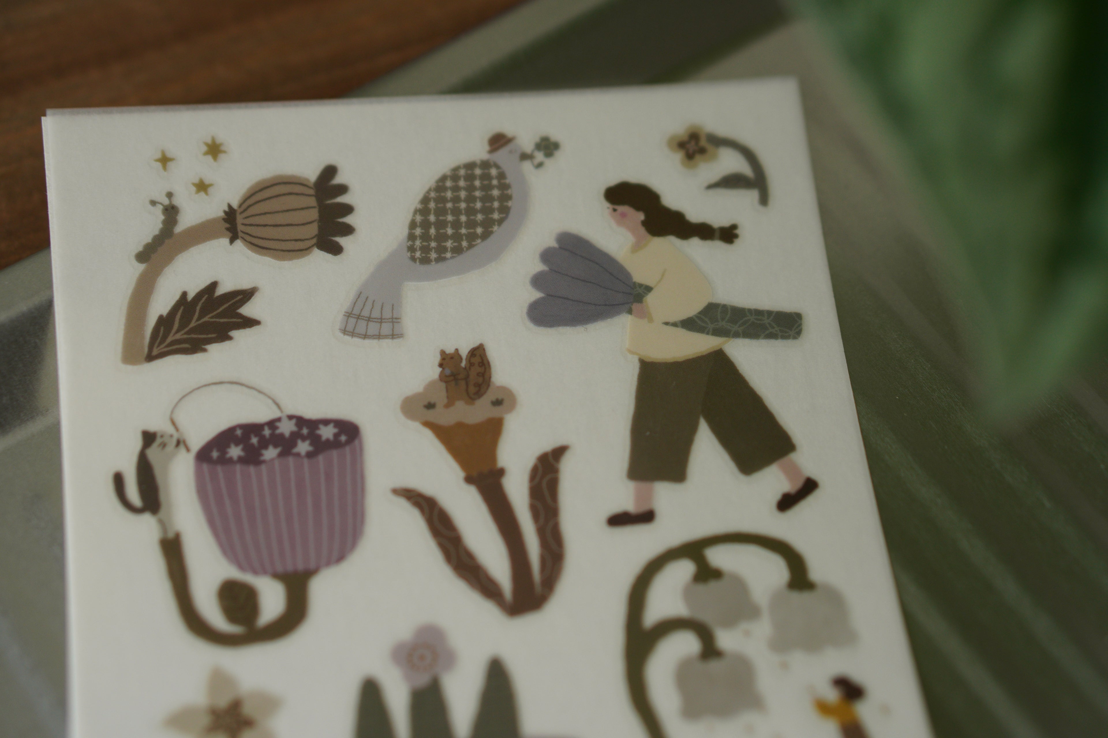 Dancing in the Forest Transfer Sticker 轉印貼