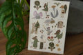 Garden Poems Transfer Sticker 轉印貼
