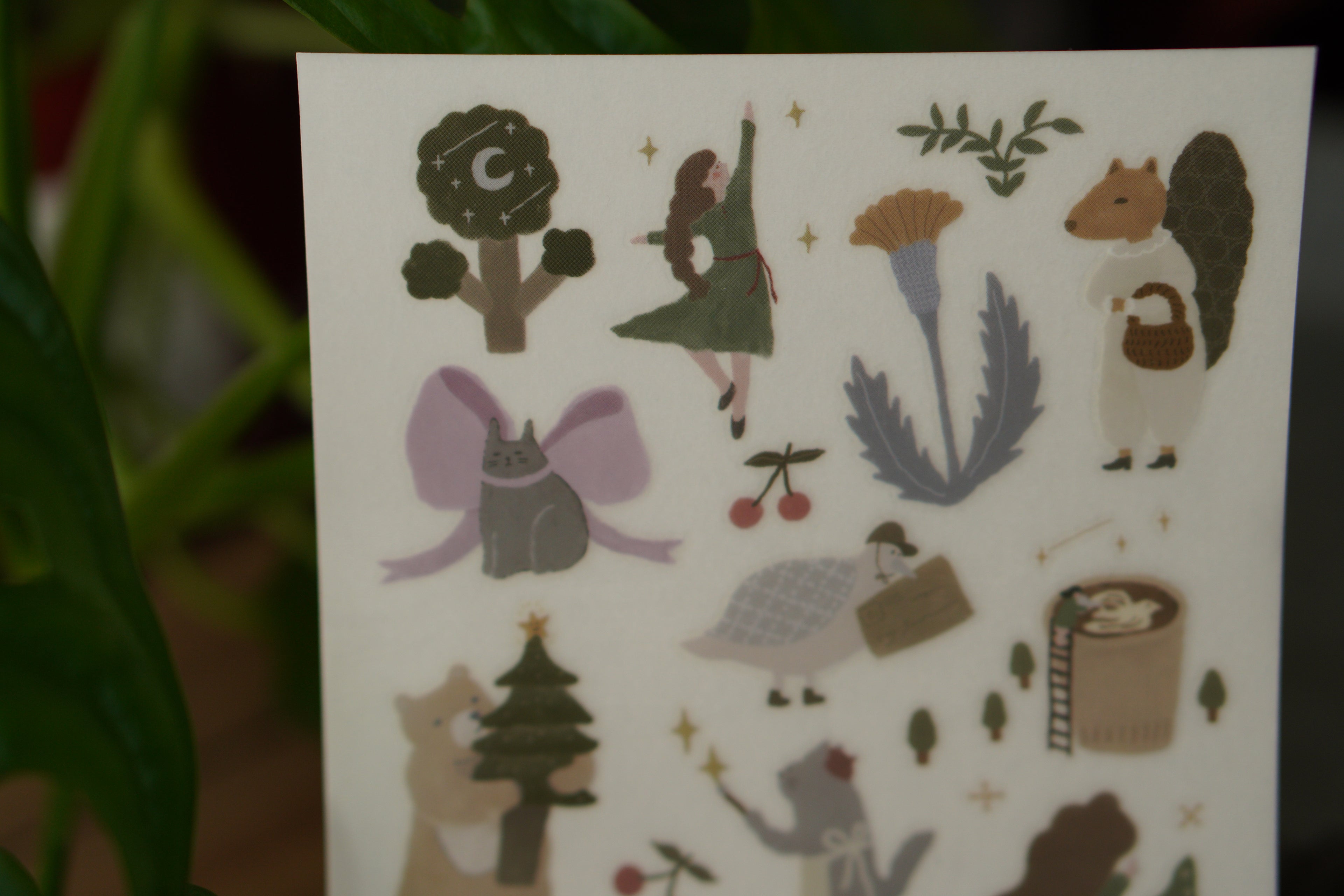 Garden Poems Transfer Sticker 轉印貼