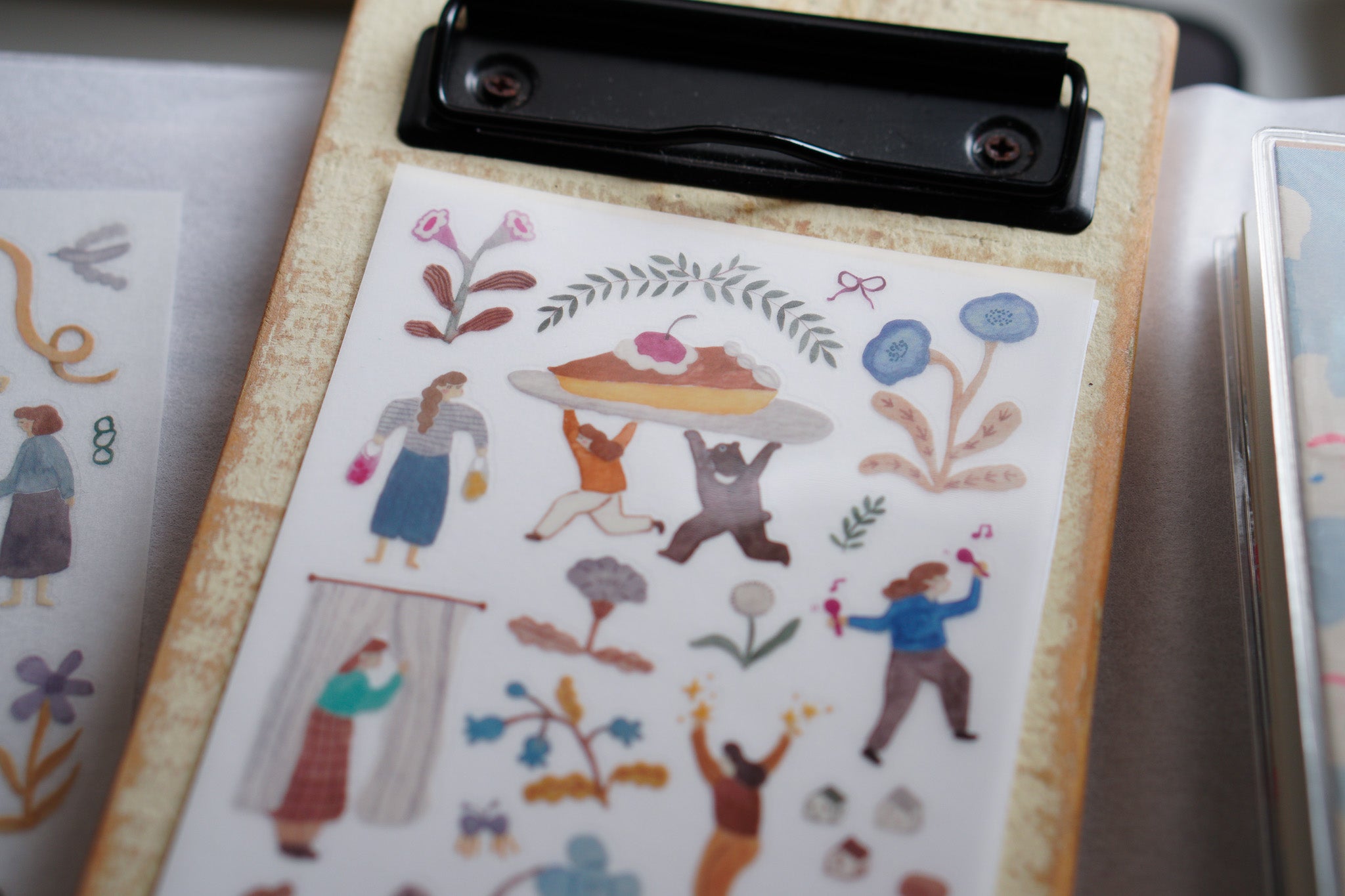 A Lovely Day Transfer Sticker 轉印貼