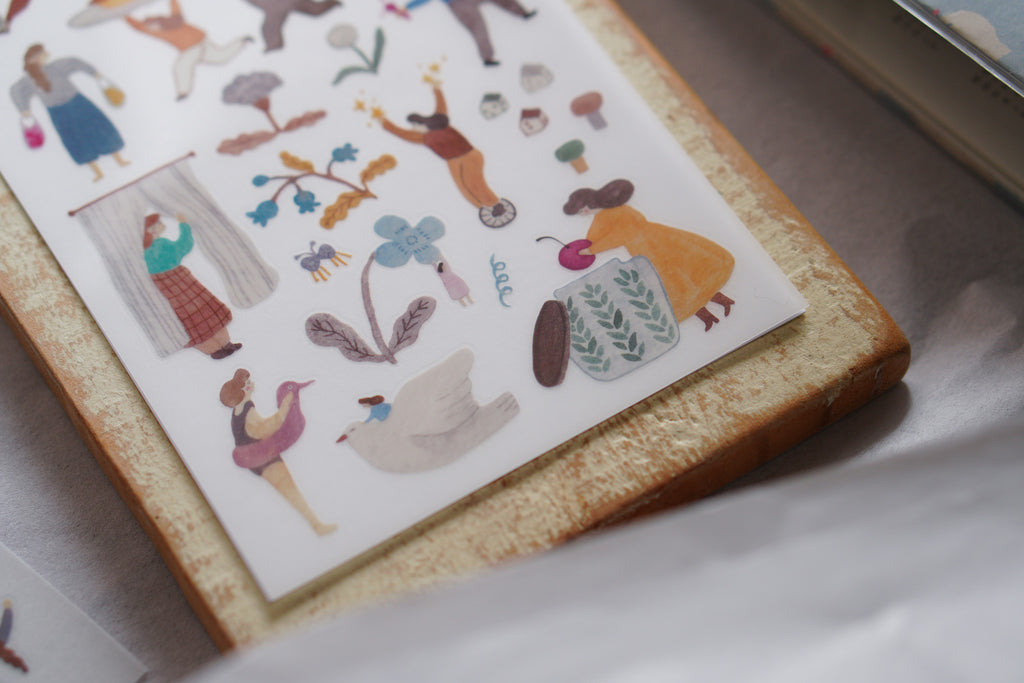 A Lovely Day Transfer Sticker 轉印貼