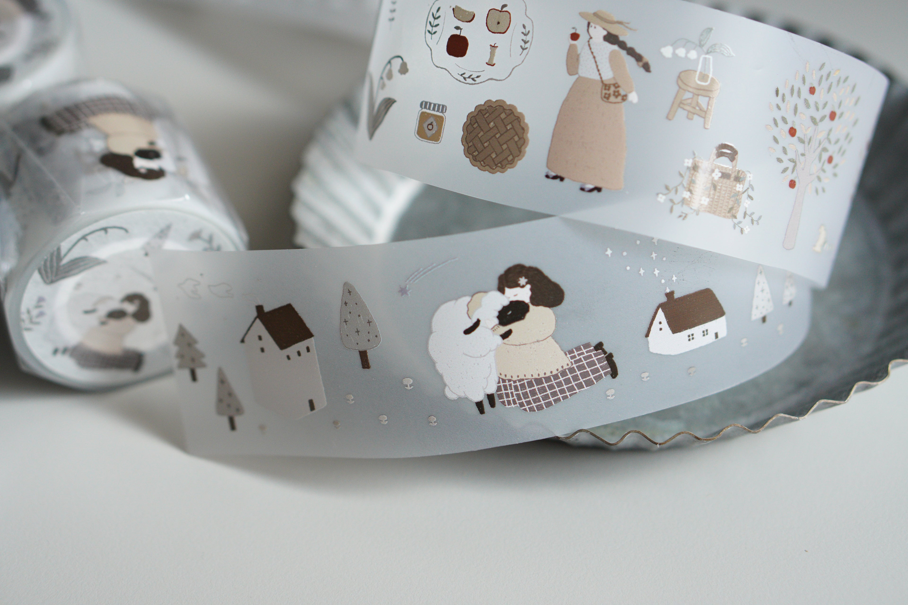 At the Farm Matte PET膠帶 霧面 紙膠帶