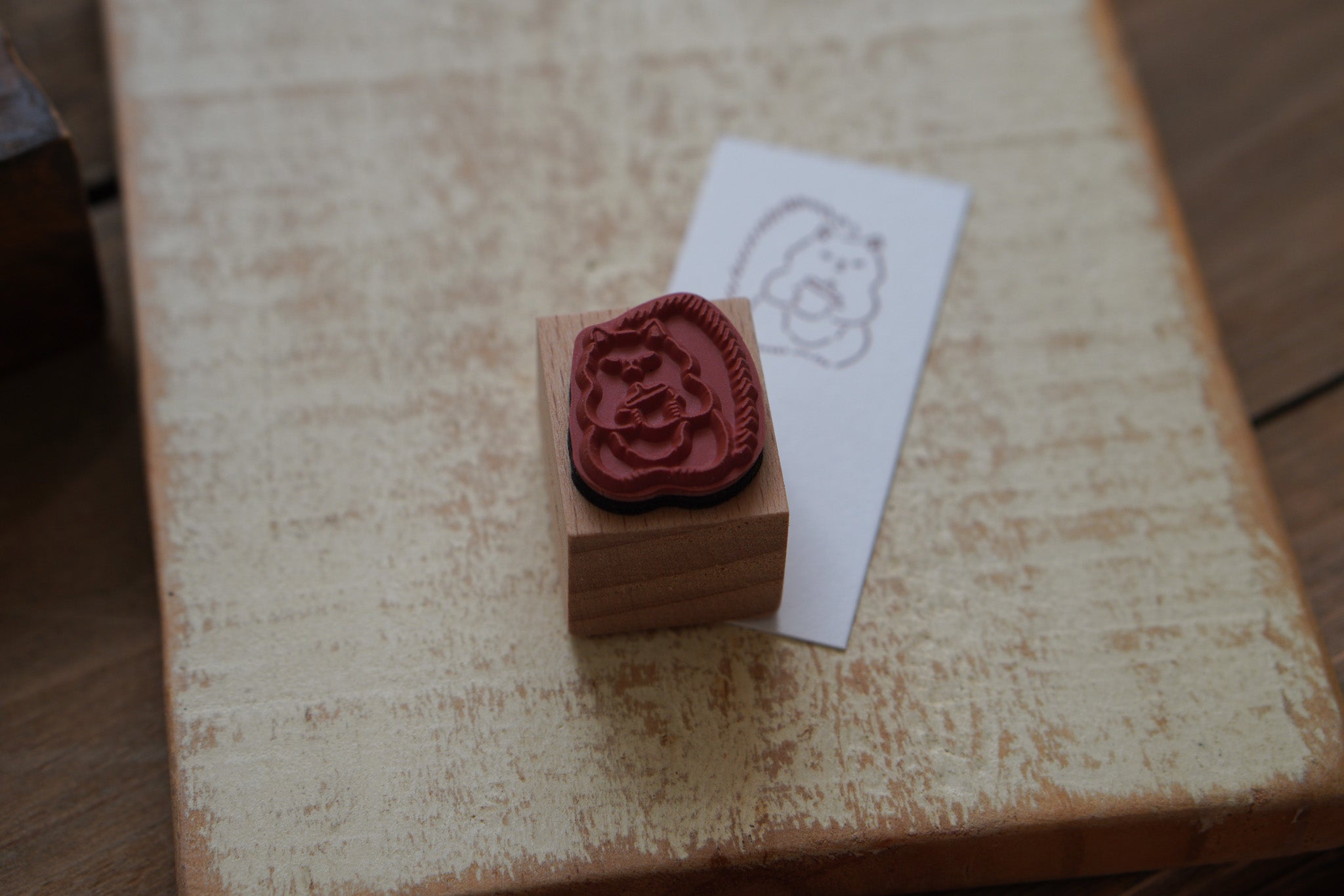 Little Squirrel Stamp 印章
