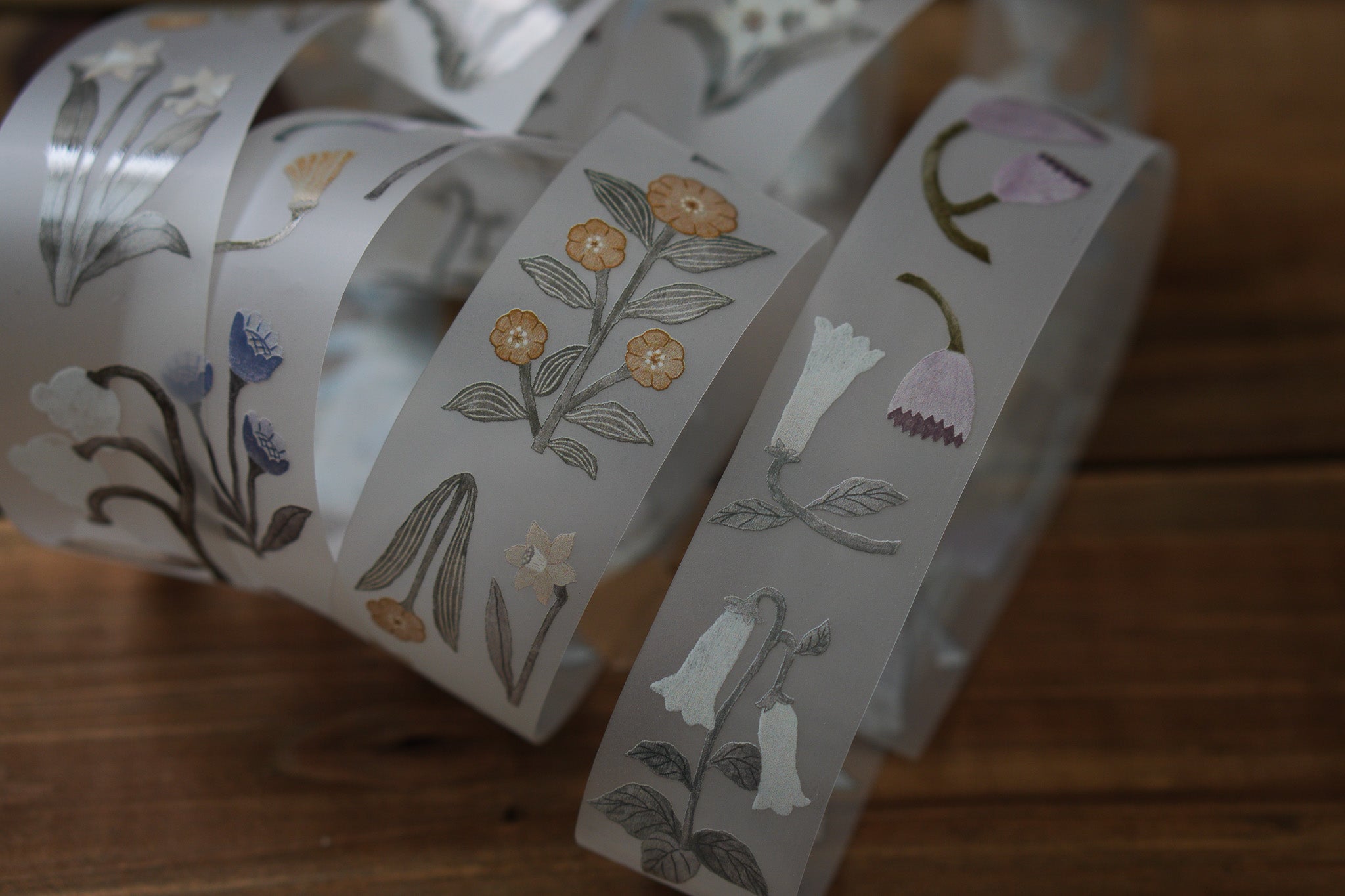 Flower Flower Matte PET 膠帶 霧面 紙膠帶