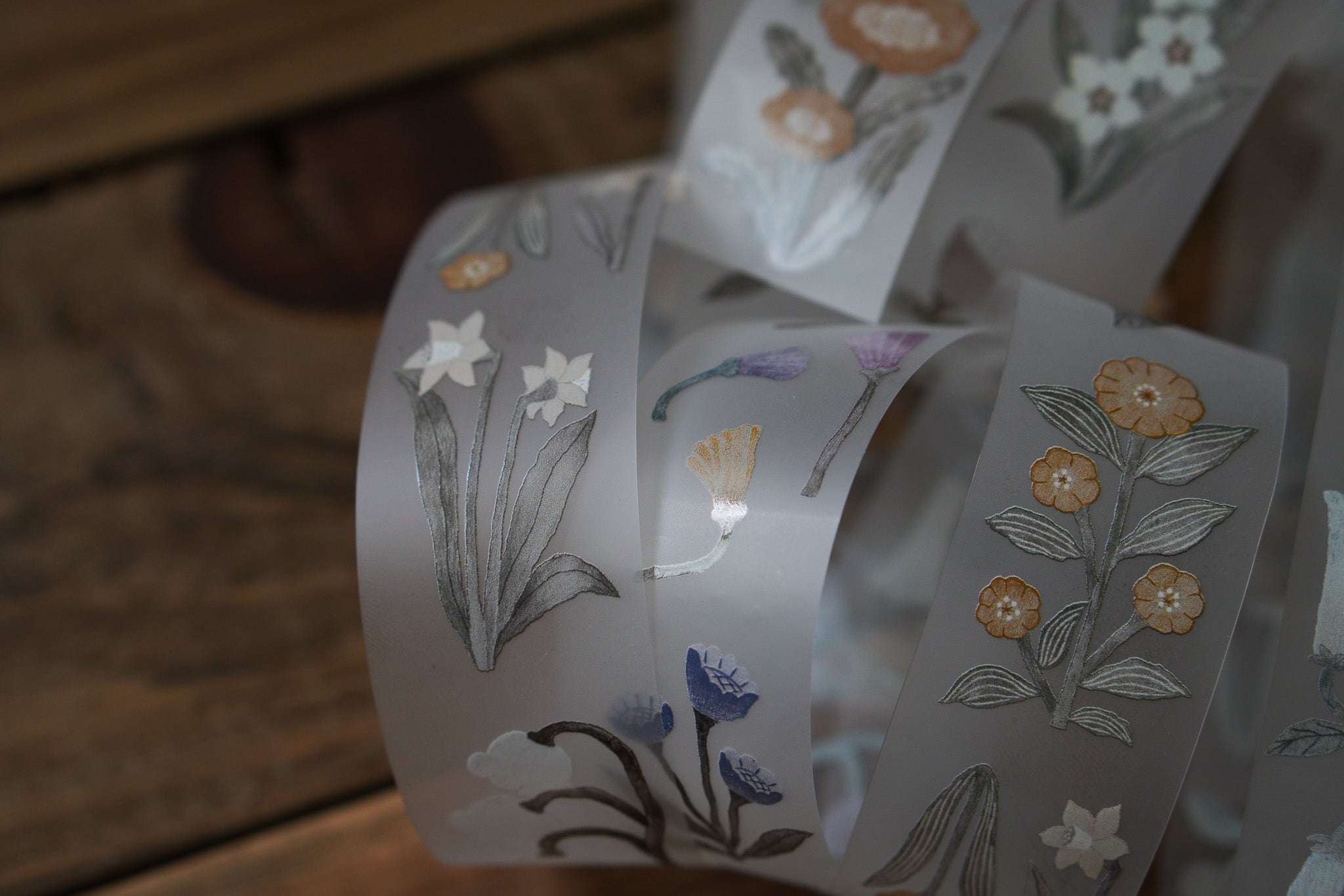 Flower Flower Matte PET 膠帶 霧面 紙膠帶