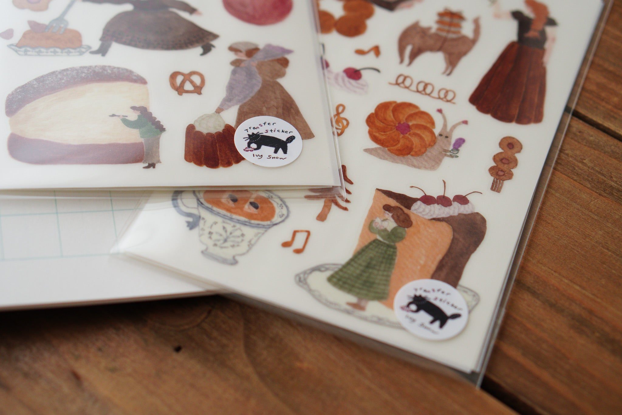 Sweet O'clock A Transfer Sticker 轉印貼