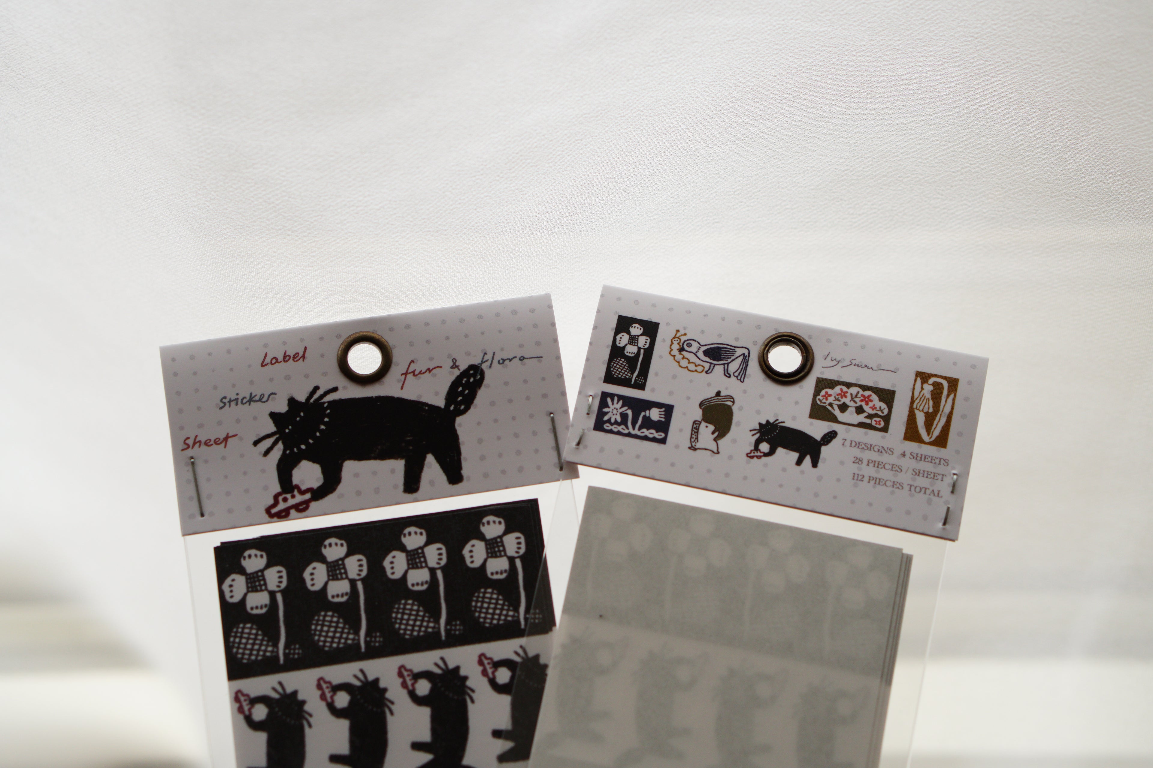 Fur & Flora Label Sticker Sheet 標籤貼紙