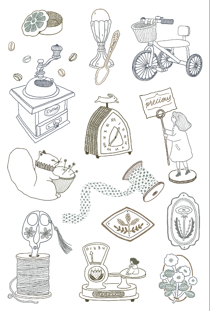 My Precious B Transfer Sticker 轉印貼