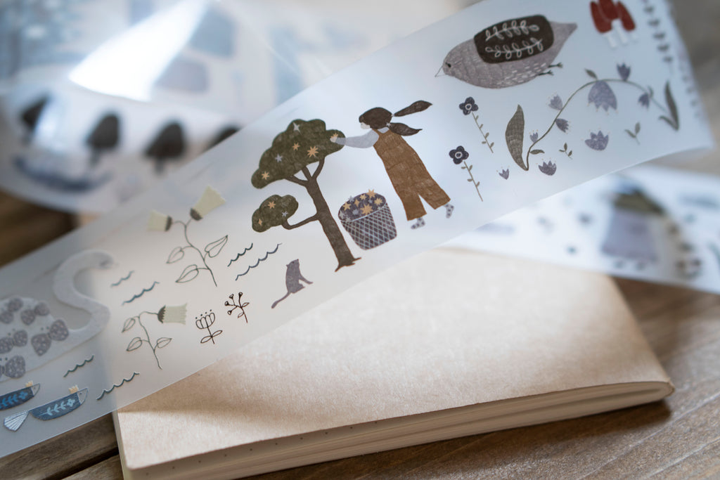 In the Forest Matte PET Tape  霧面 紙膠帶
