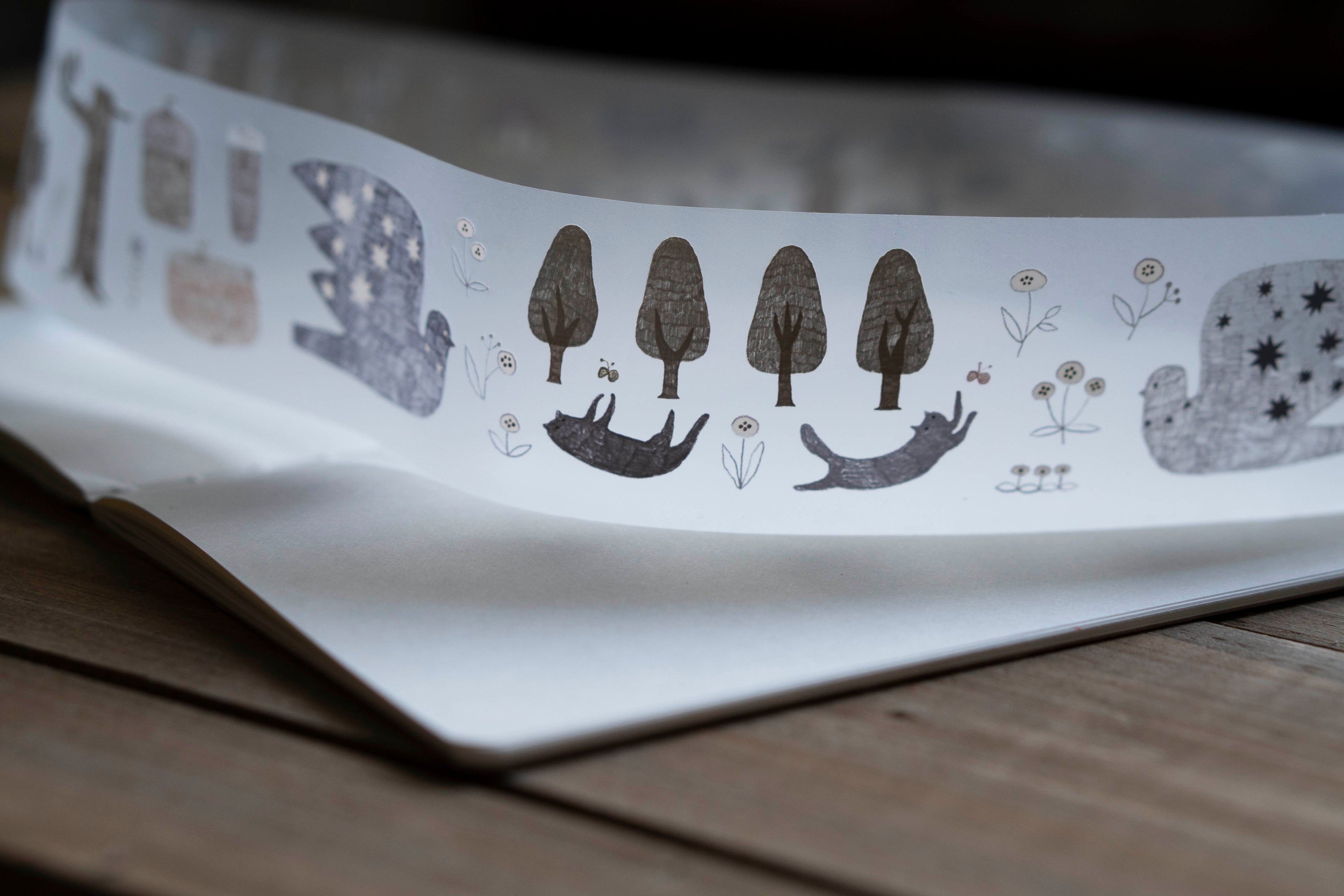 In the Forest Matte PET Tape  霧面 紙膠帶